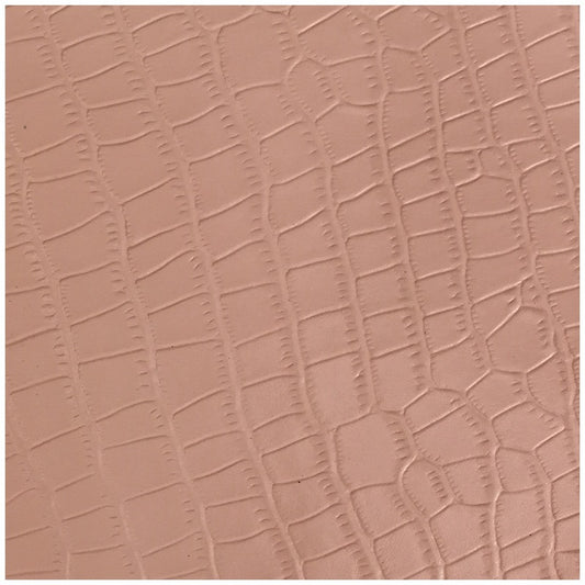 Hard-covered leather, genuine leather, fetal cowhide, first layer of small squares, crocodile belly embossed whole cowhide