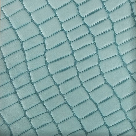 Goat mixed sheep leather Small rectangular check pattern Embossed first layer of sheepskin can be customized for bags and shoes