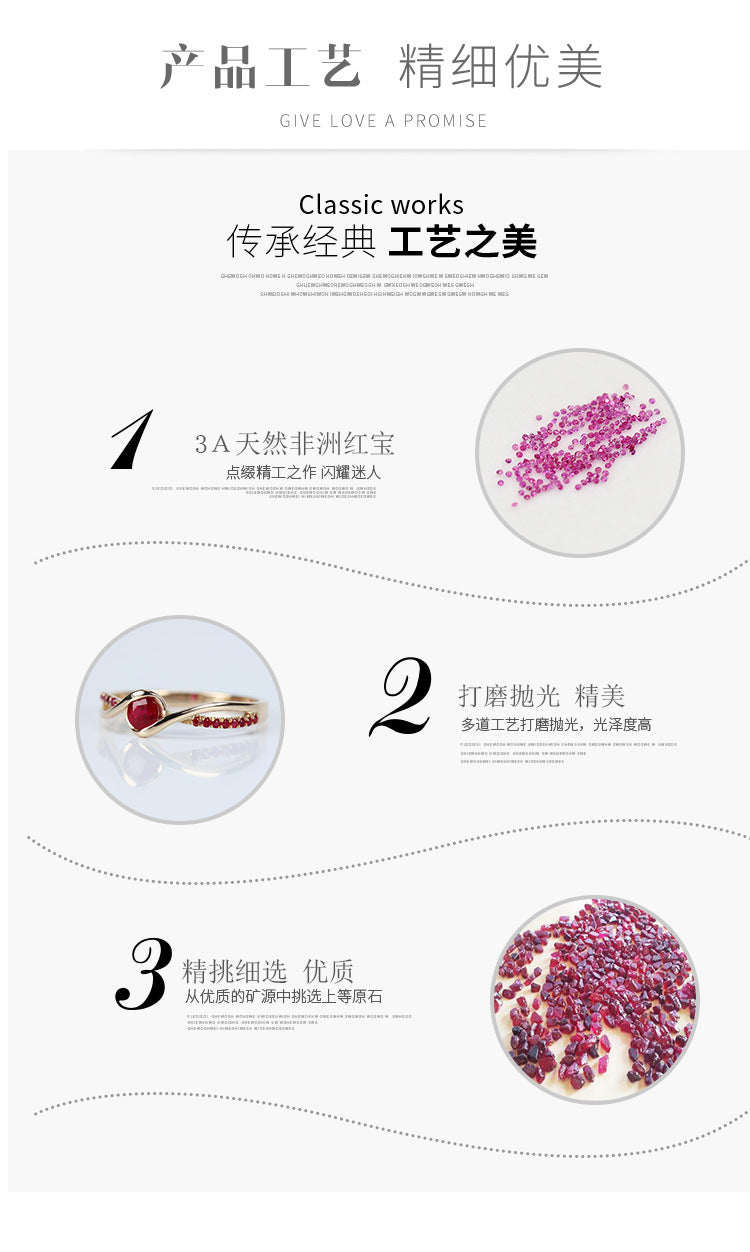 KDG DIY Watch Natural ruby loose stone watch wholesale round 1.0mm non-burning AAA quality factory supply