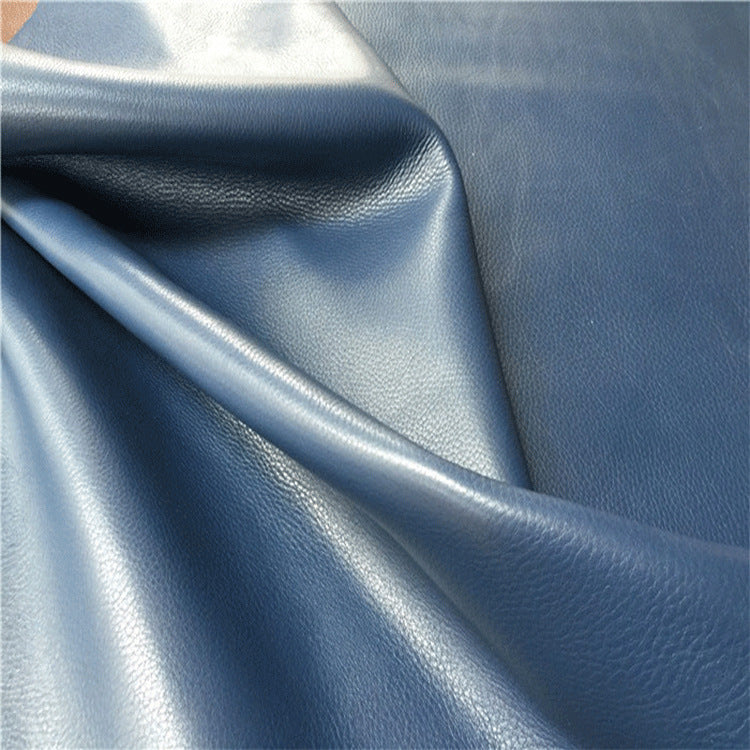 0.8-1.4mm Genuine leather lychee pattern sheep leather suitable for fashion women's shoes and boots soft bag spot top layer leather wholesale