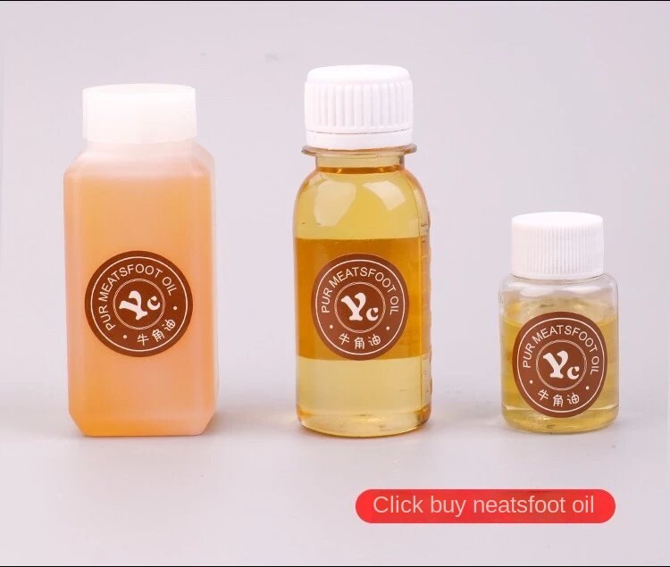 Horse oil, care oil, handmade diy leather leather goods, maintenance and care agent, nourish pure horse oil