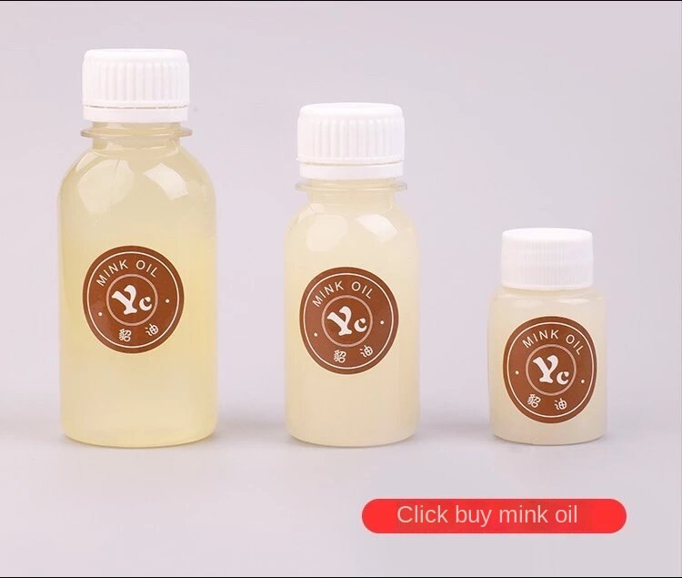 Horse oil, care oil, handmade diy leather leather goods, maintenance and care agent, nourish pure horse oil