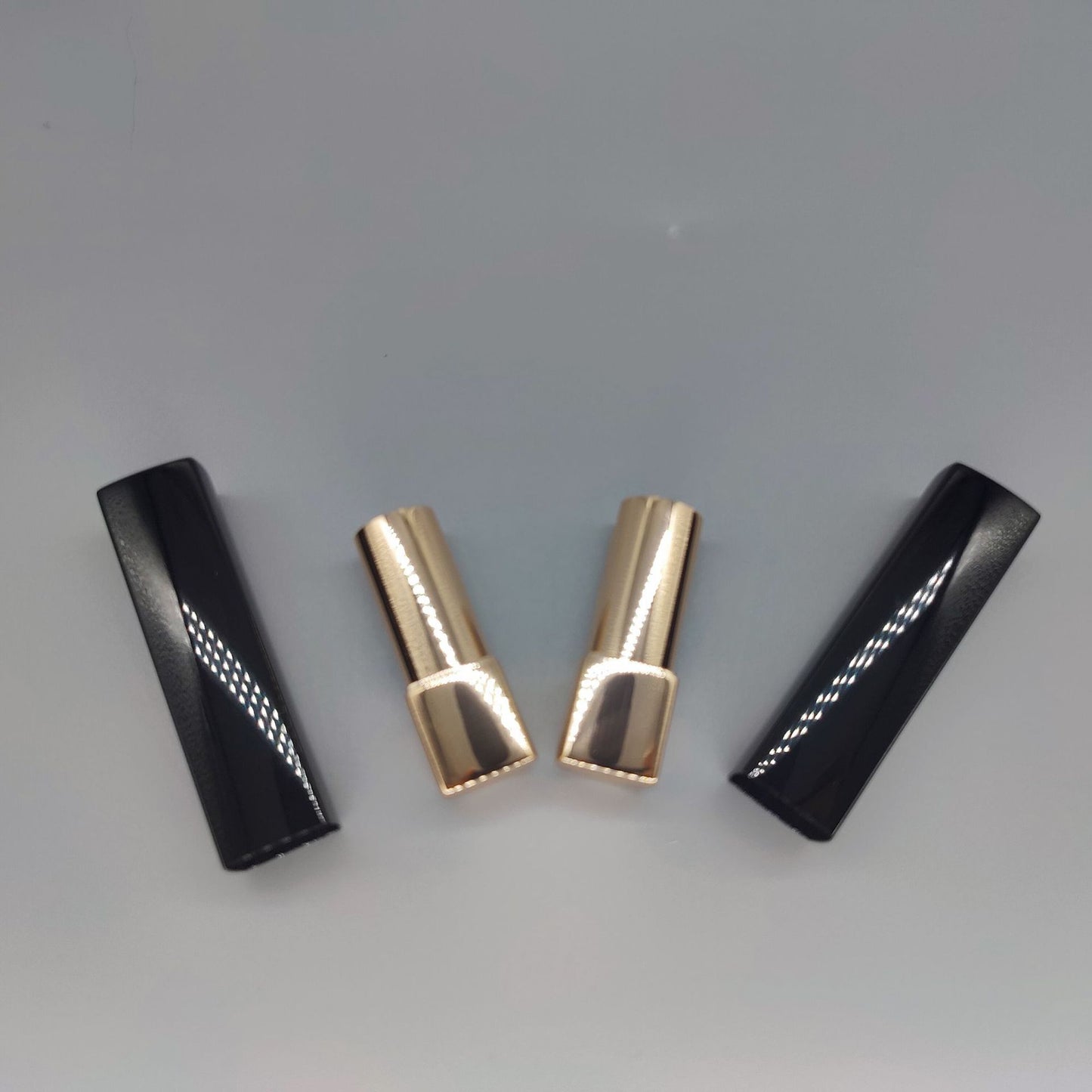 KDG DIY Lipstick inner size 12.1 20.5 aluminum square bouncing lipstick tube offer LOGO printing, spray oxidation stereo printing