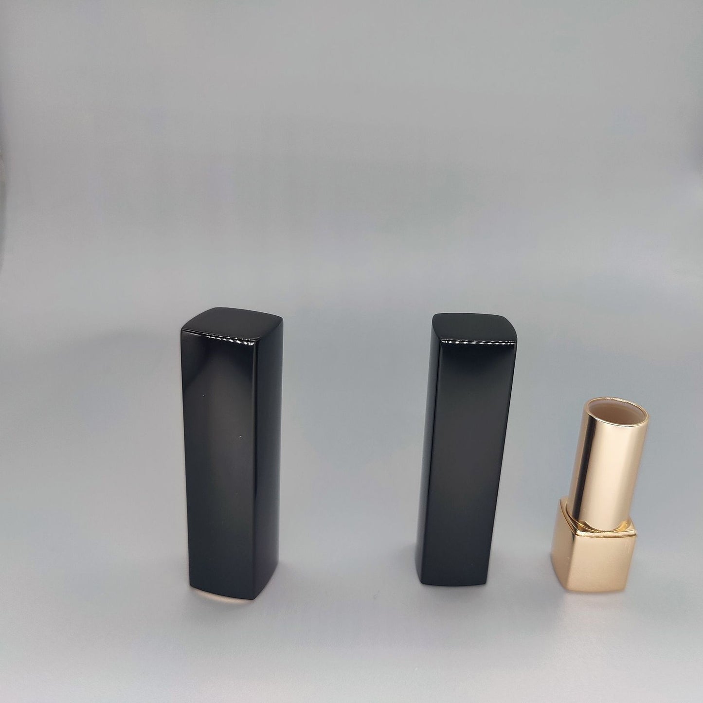 KDG DIY Lipstick inner size 12.1 20.5 aluminum square bouncing lipstick tube offer LOGO printing, spray oxidation stereo printing