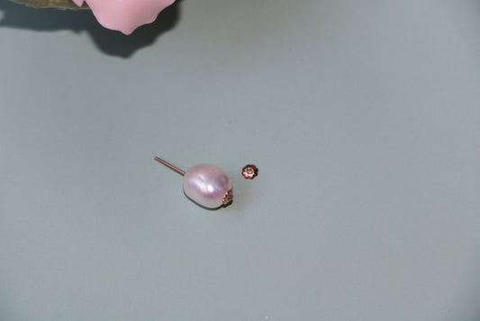 KDG DIY Jewelry 10PCS Gold Filled Rose Gold headpins cupped end Small Size Flat needle T needle For Earrings Pendant 0.5mm*19mm