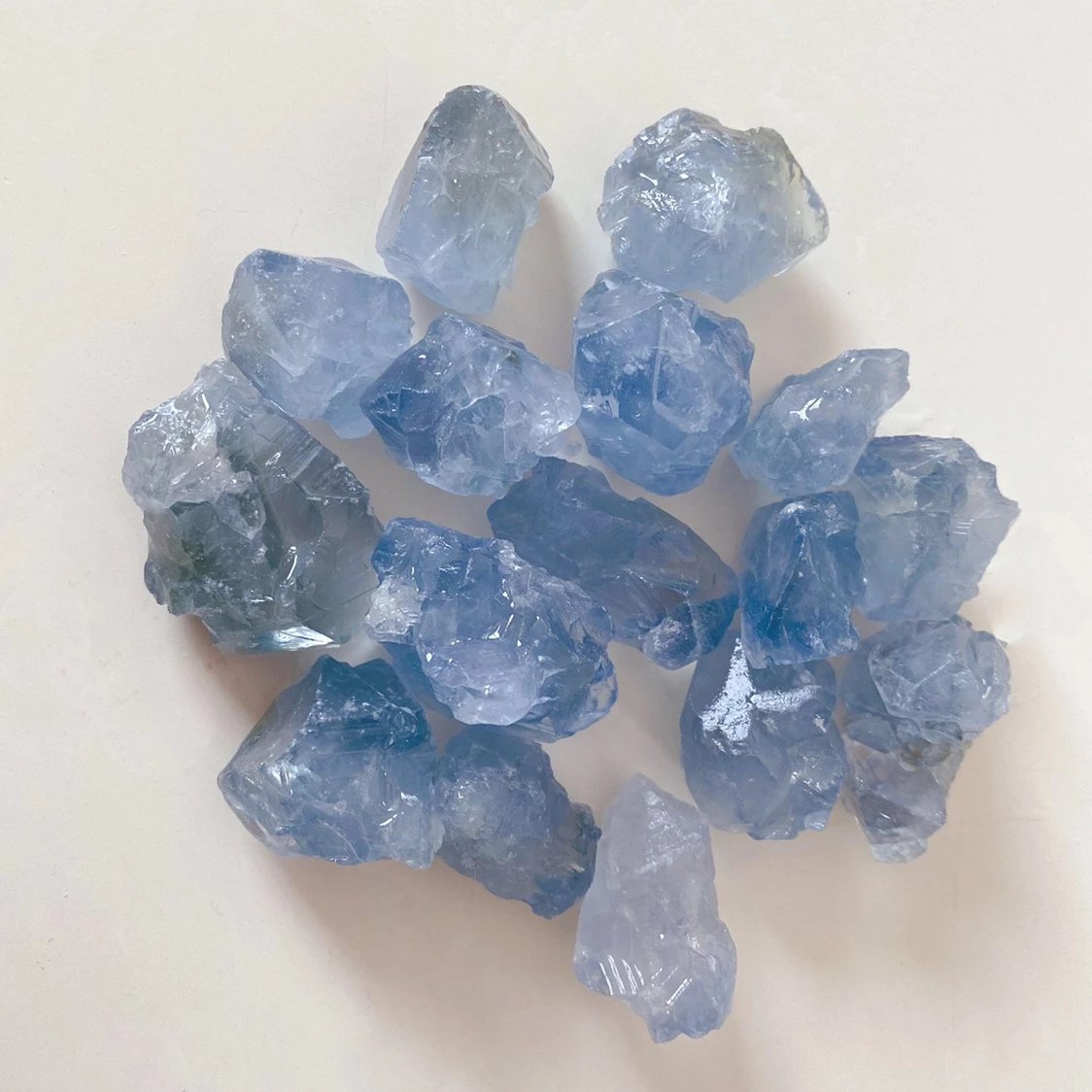 KDG DIY 100g Crystal Fragrance Stone Amazonite Fluorite purple crystal yellow crystal Celestite phosphite Himalayan salt Rose Quartz Color fluorite Green