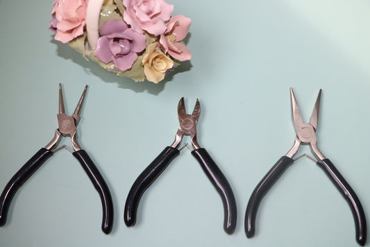 KDG DIY Jewelry OEM/ODM Service Tools Round nose pliers needle nose pliers flat nose pliers cutting pliers Sets